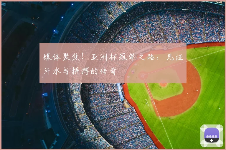 媒体聚焦！亚洲杯冠军之路，见证汗水与拼搏的传奇